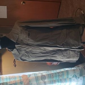 Hayes green jacket EUC